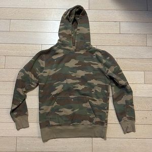 Pull & Bear Camo Hoodie SIZE S